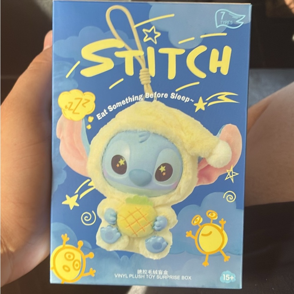 Stitch Vinyl Plush Toy Surprise Box - Blue and Yellow